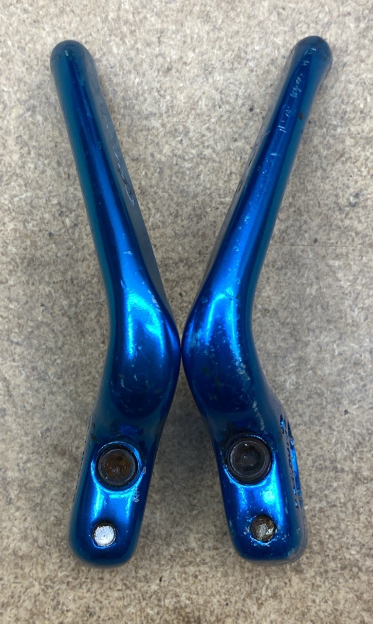TEKTRO Brake Lever Extensions Turquoise Anodized 90’s MTB Vintage