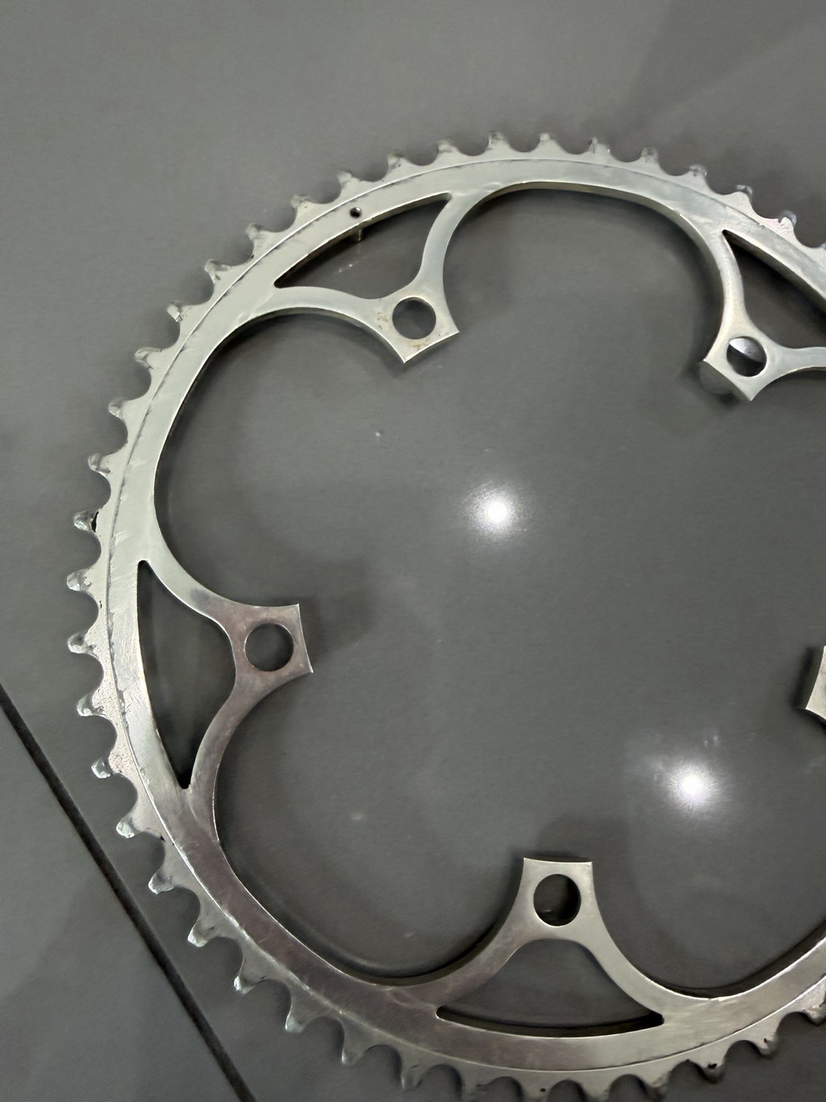 CAMPAGNOLO CHAIN RING 52 TOOTH SILVER 7, 8, OR 9 SPEED