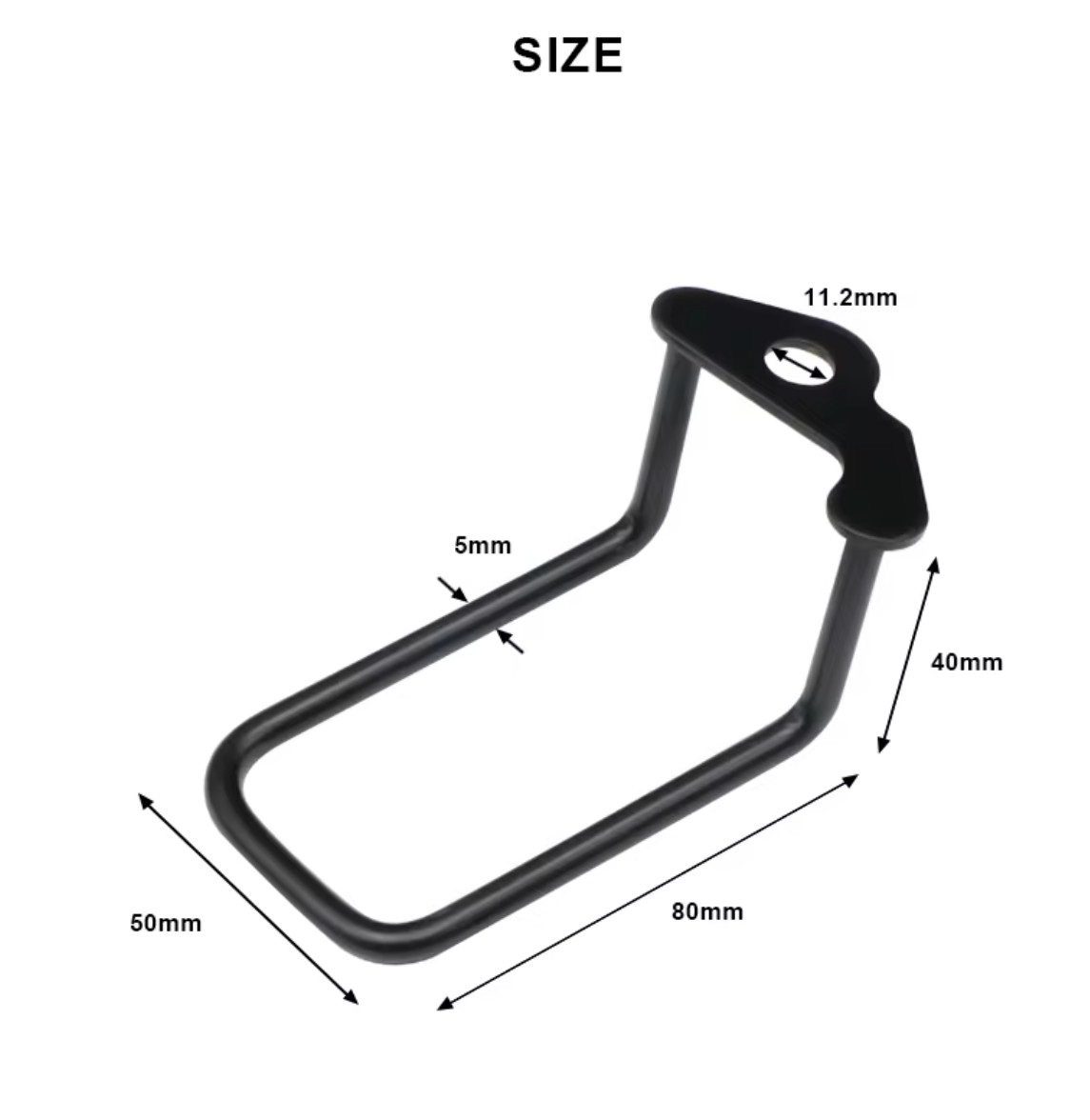 Adjustable Steel Bicycle Rear Gear Derailleur Chain Guard Protector Mountain