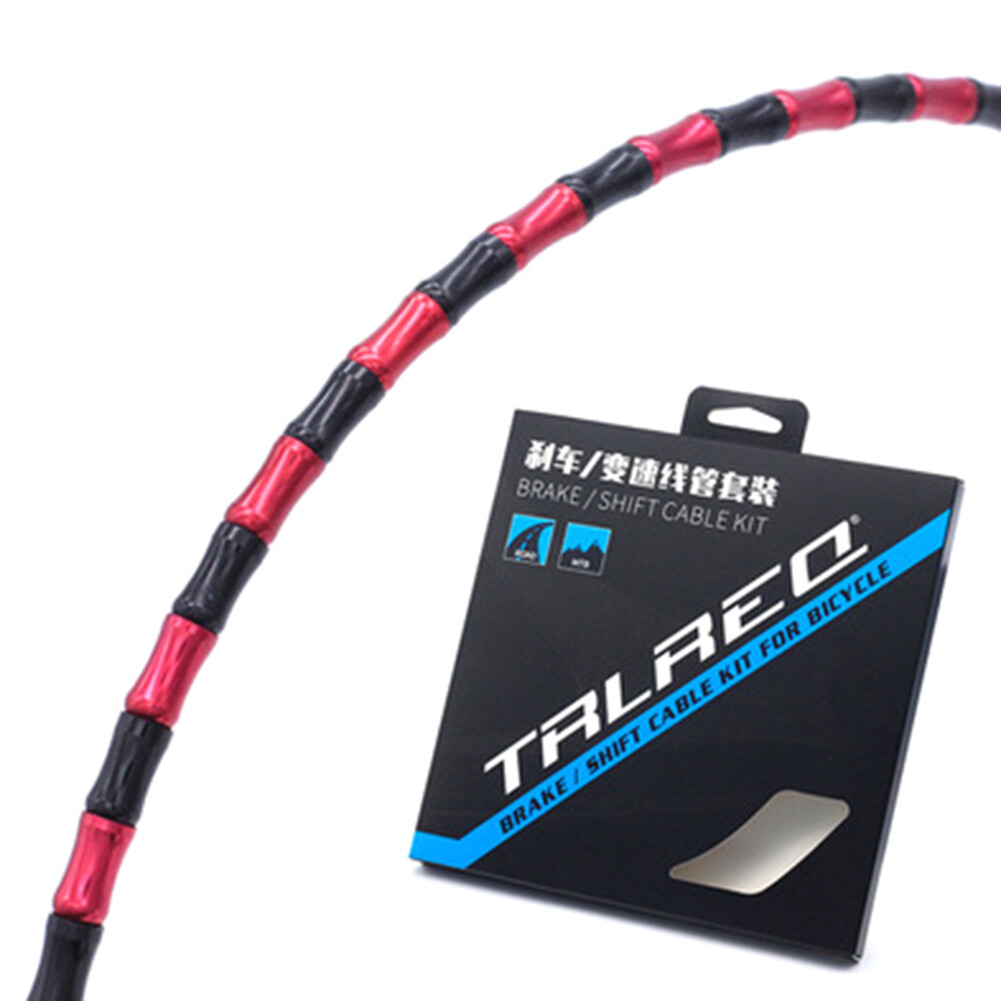 Bike Brake Cable Set Shift Housing Aluminum Links MTB Road Bicycle Brake Housing