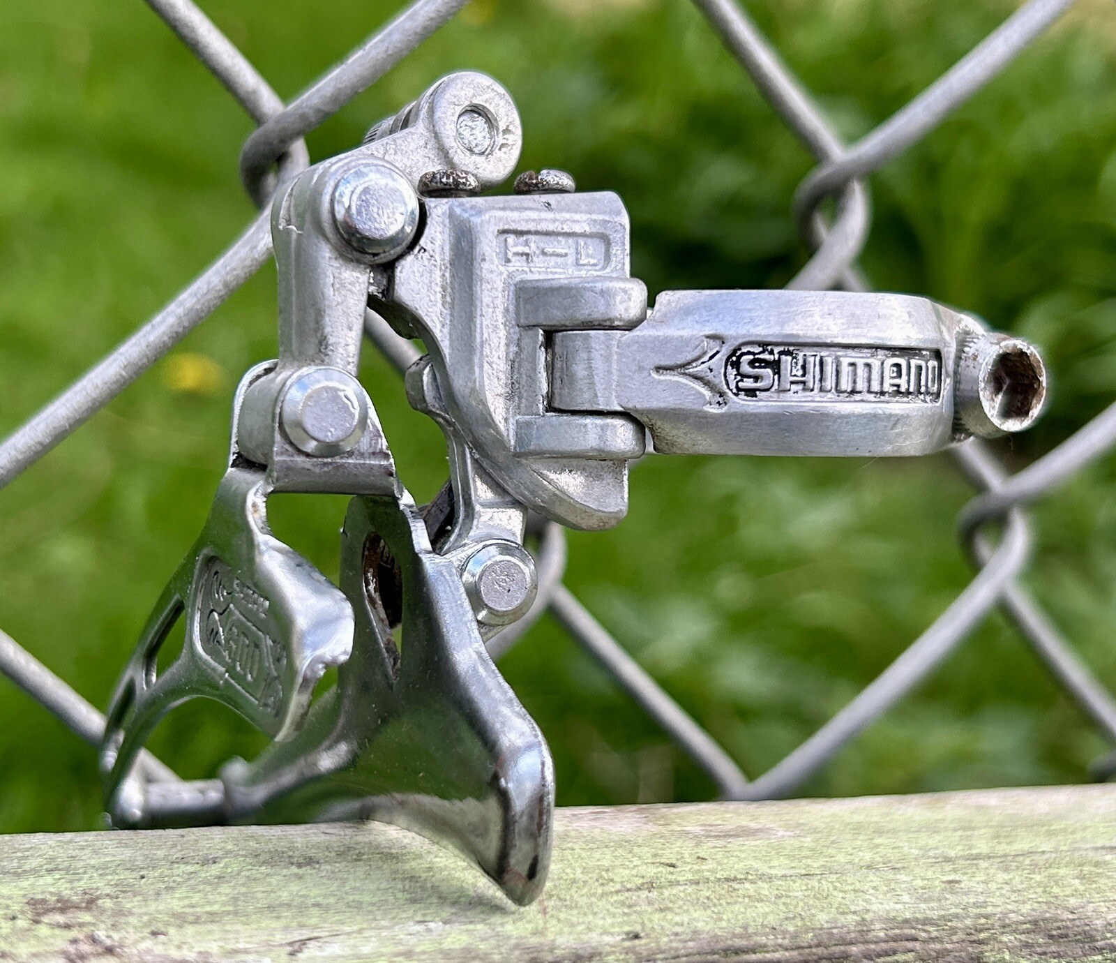 Shimano 600 Arabesque Front Derailleur 28.6 Clamp Vintage Road Bike Double 1970s