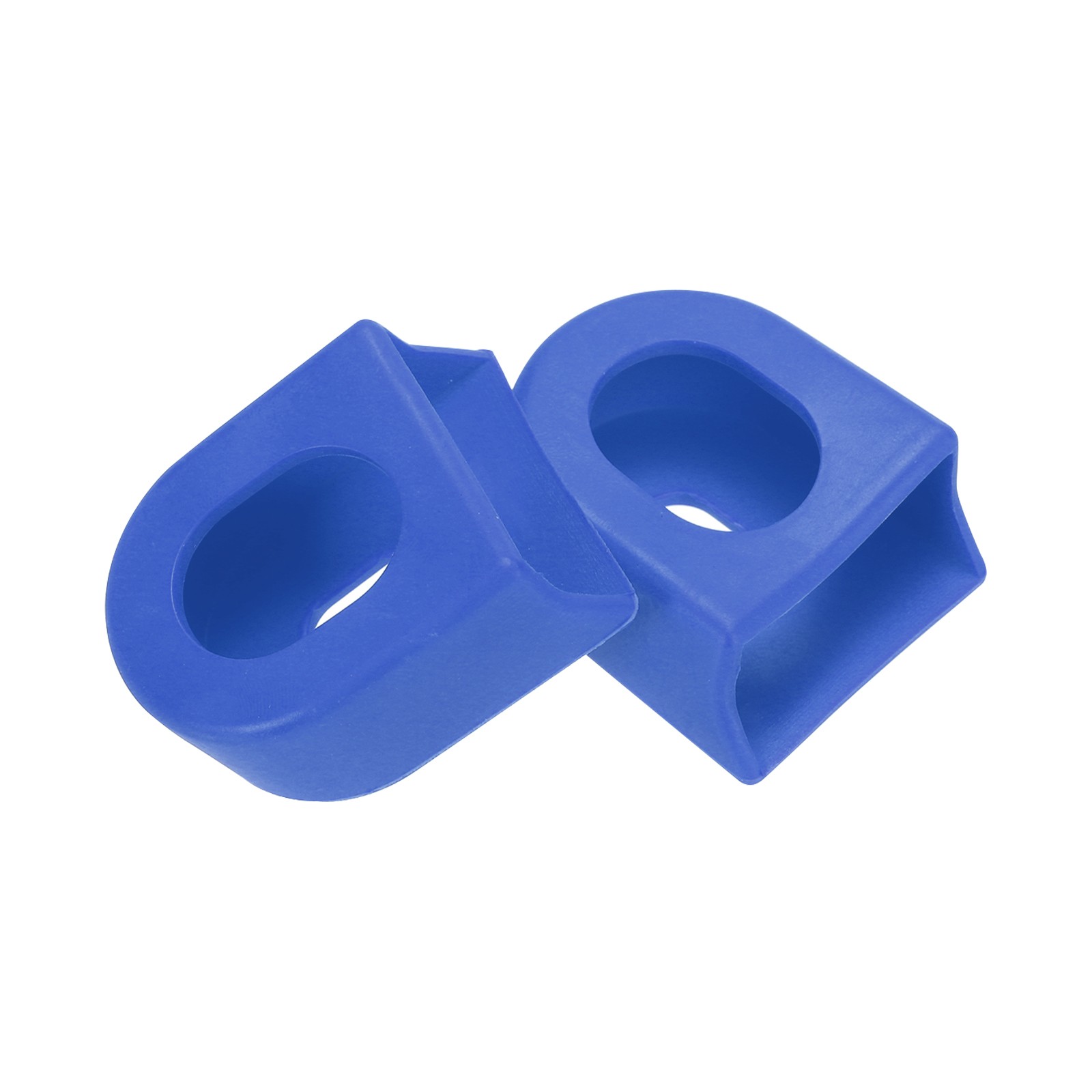 2 Pcs Road Bike Crank Protectors Arm Protectors for Bicycle Cranks Blue