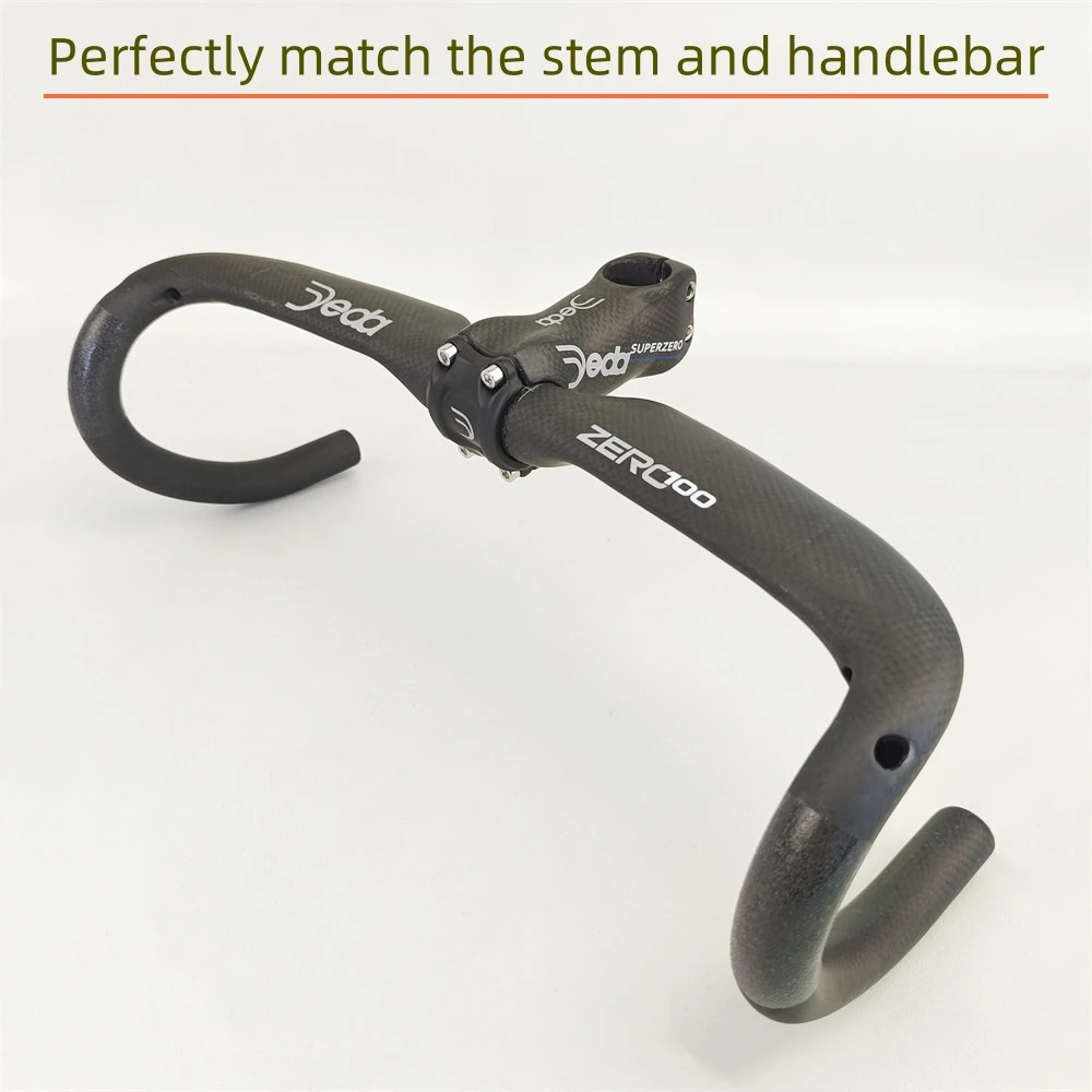 Full Carbon Fiber Mountain Road Bike Stem 31.8*60-120mm 6/17 Degrees Bike Parts