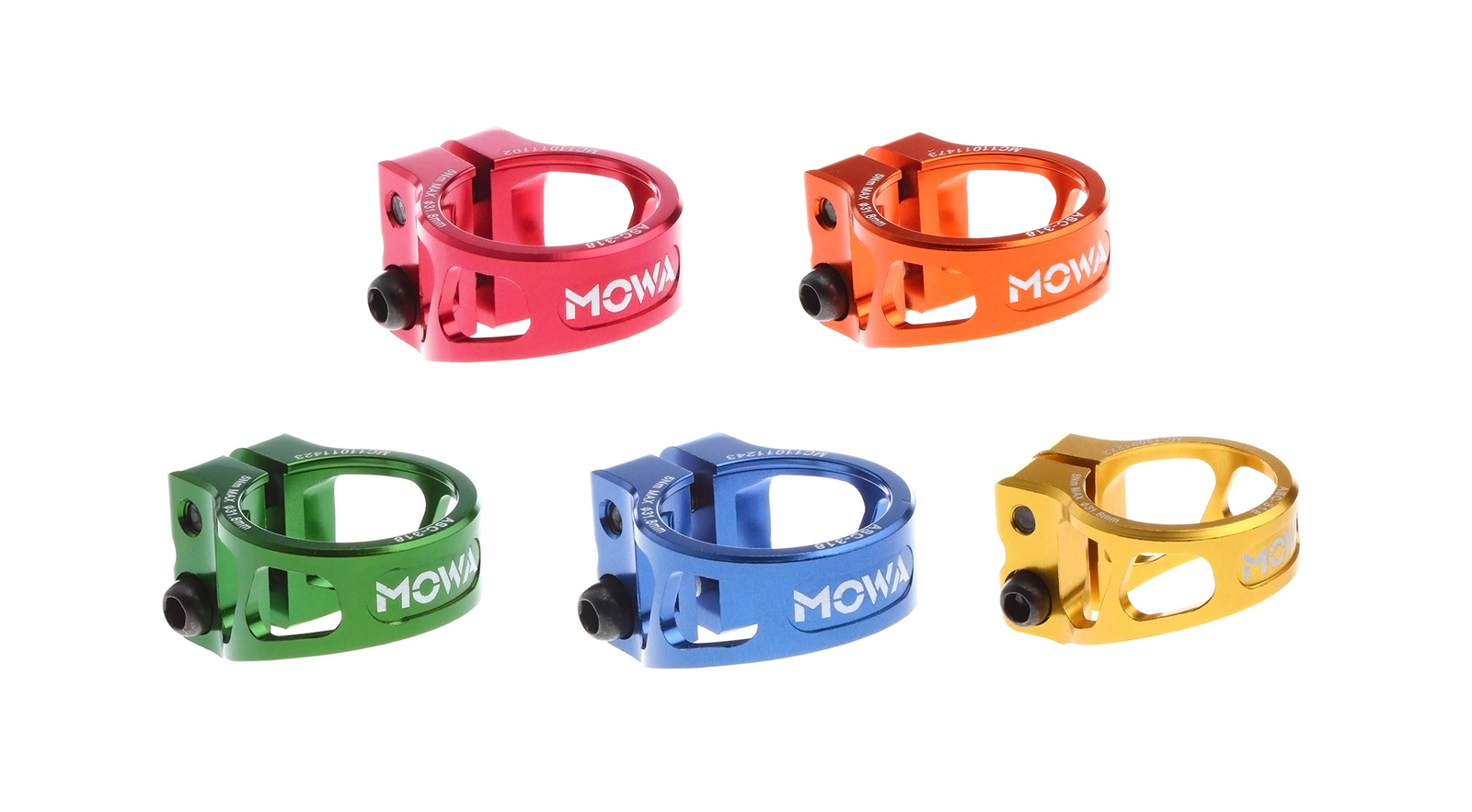 MOWA ASC Bicycle Seatpost Post Clamp for Road/Cyclocross/Mountain/eBike/Gravel