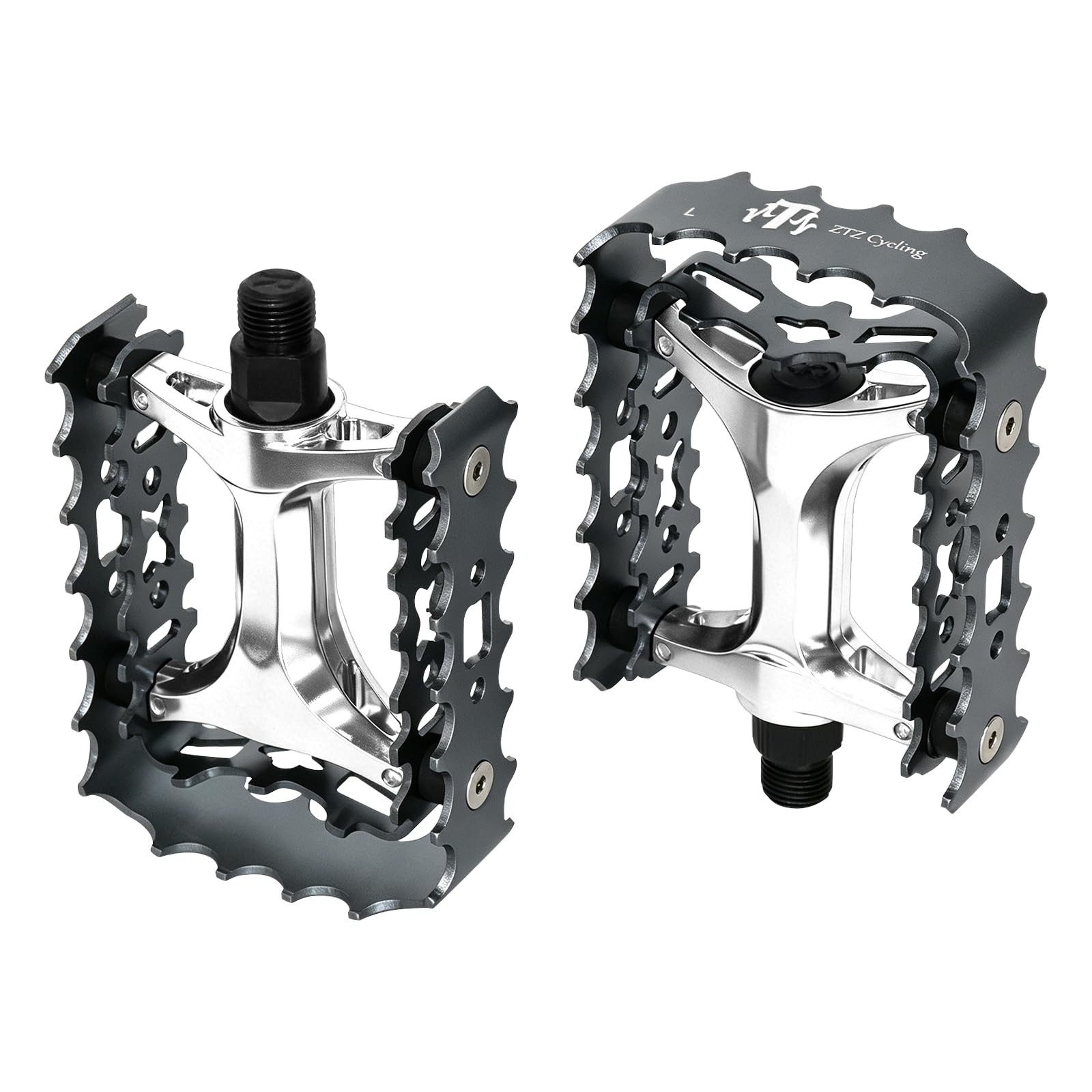 MTB Pedals Mountain Bike Pedals 9/16 Sealed Bearing,Aluminum Antiskid Durable…