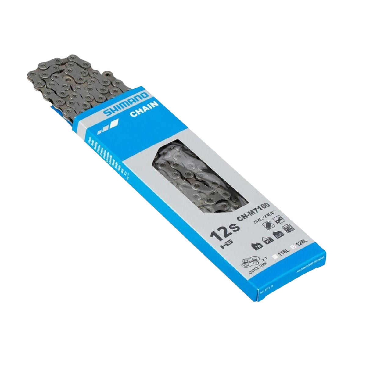 Shimano 12 Speed 126 Links CN-M7100 Slx 105 Chain E-Bike Chain Lock Bicycle