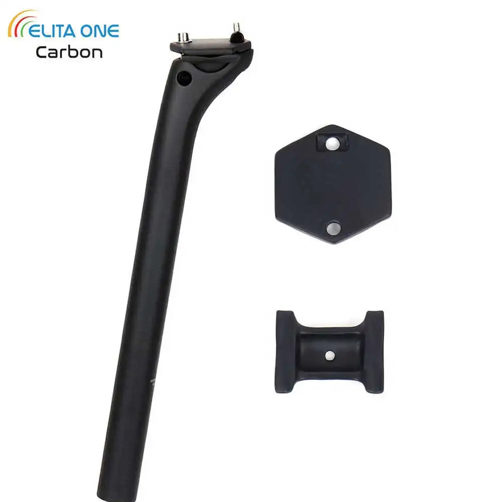 Elitaone Carbon Seat Post Setback 20Mm 25.4/27.2/30.9/31.6 Mtb/Road Bike Carbon