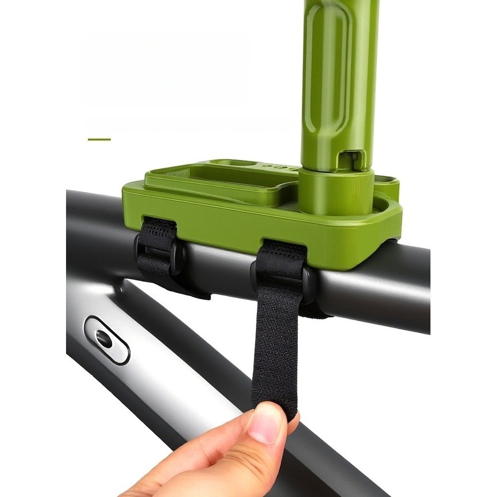 Detachable Head Tube Storage Tray for Road Bikes with 20.5 cm Max Depth