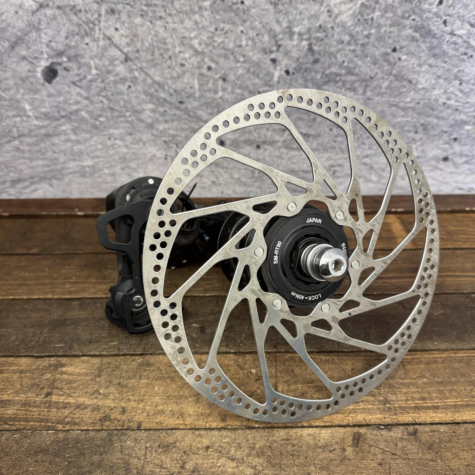 Vintage Shimano Saint RD-M800 FH-M800 SM-RT80 Hub Derailleur Black Japan 9s MTB