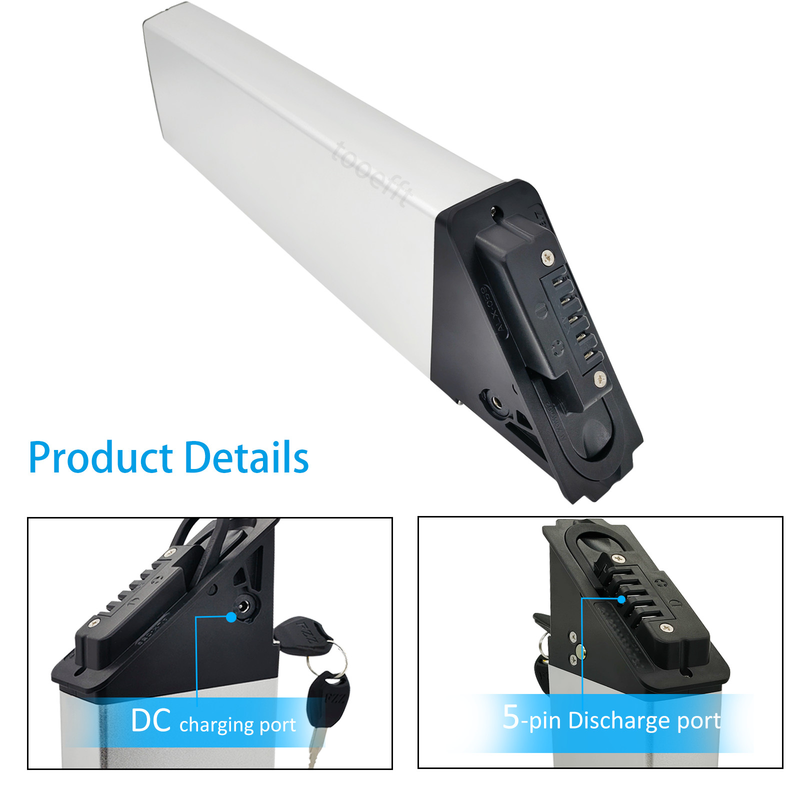 eLECTRIC XP Step-Thru 1.0 2.0 Replacement Battery 48V 10.4Ah 12.8Ah 14Ah
