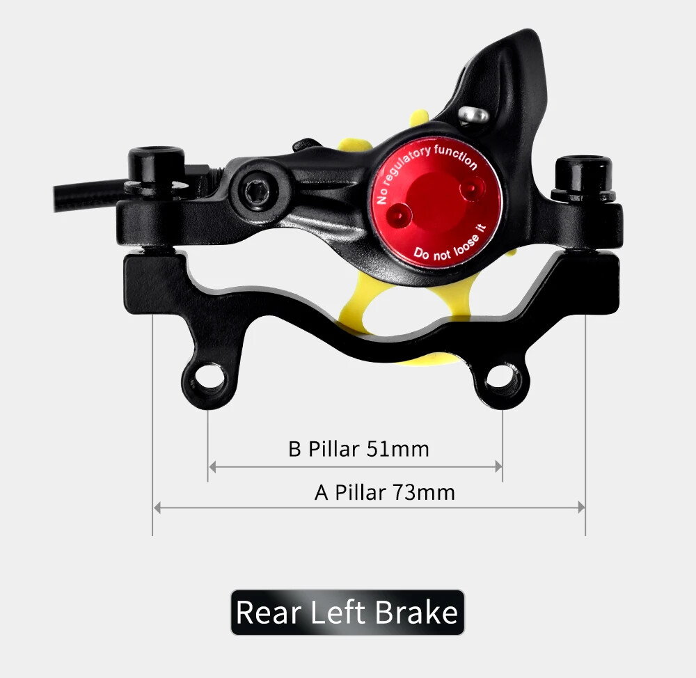 MTB Bike Oil Disc Brake 800mm 1400mm Bicycle Hydraulic Disk Brake Caliper Sets