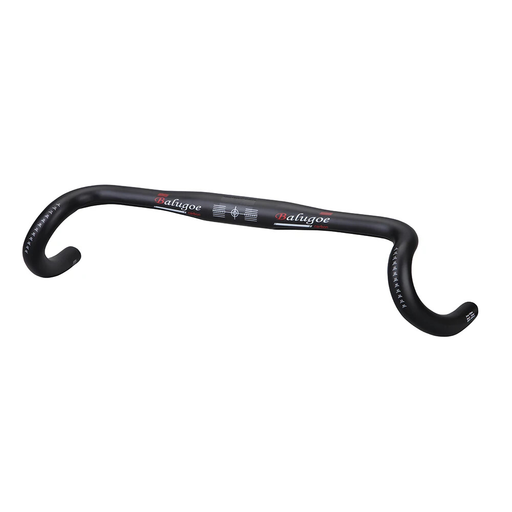 Carbon Gravel Handlebar for Road Cyclocross Bike Big Flare Bar 400/420/440mm