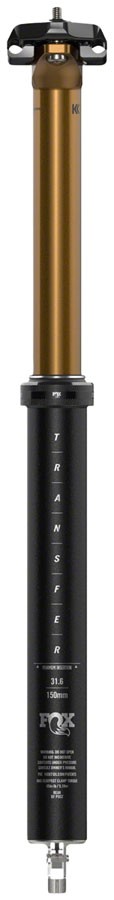 Fox Shox Transfer Factory Dropper, 31.6, 120mm, Black 925-01-335
