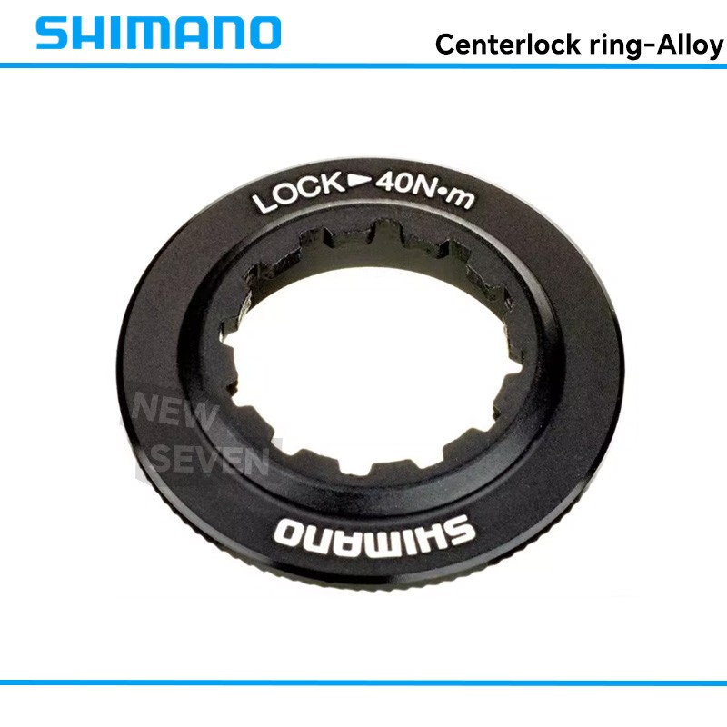 1/2pcs Shimano Dura-Ace/UT/105 Internal Disc Brake Centerlock Alloy Lockring