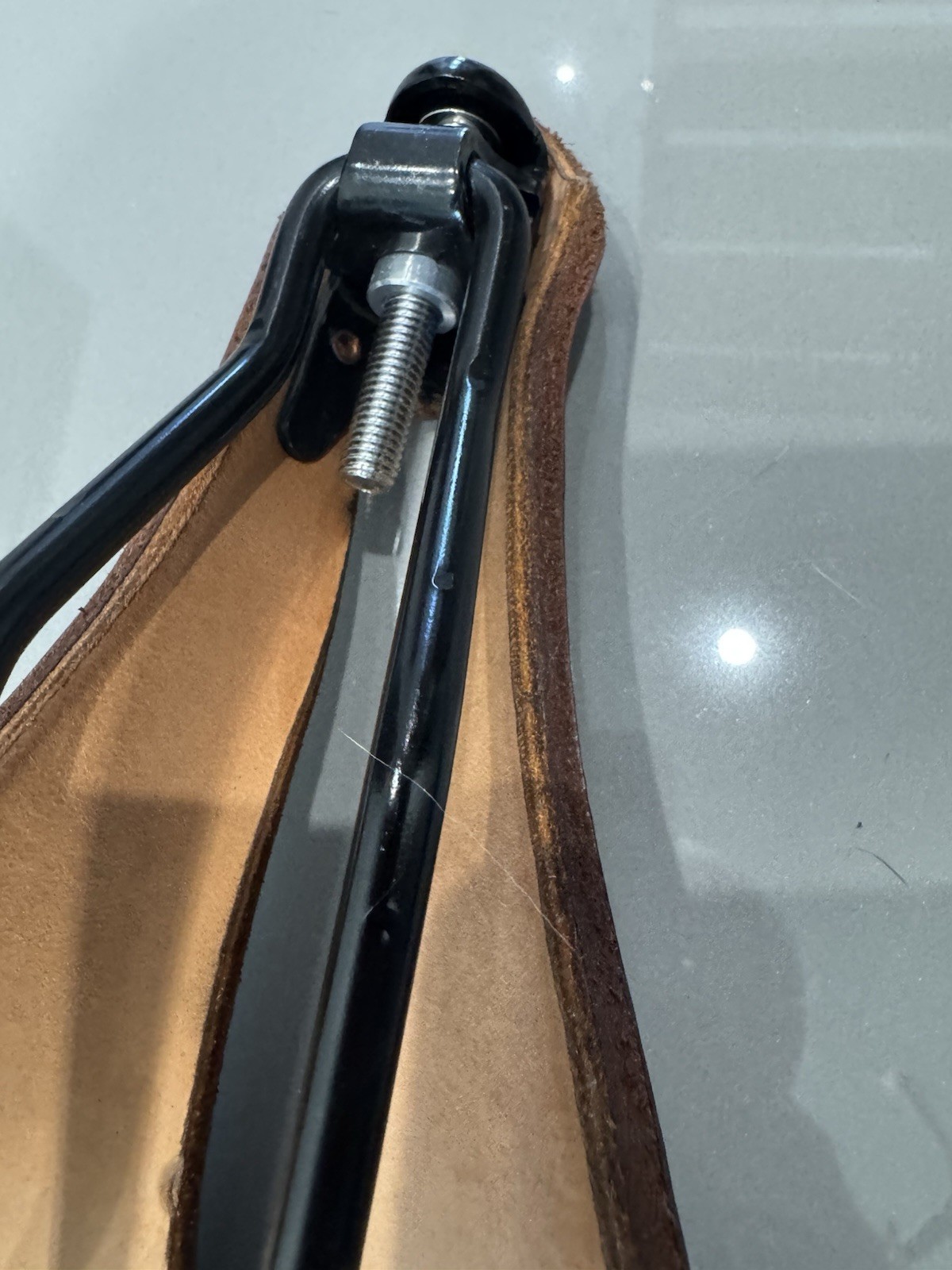 SELLE ANATOMICA X 1 Oxblood Copper Leather Saddle Brown Fixed Gear Track Bike