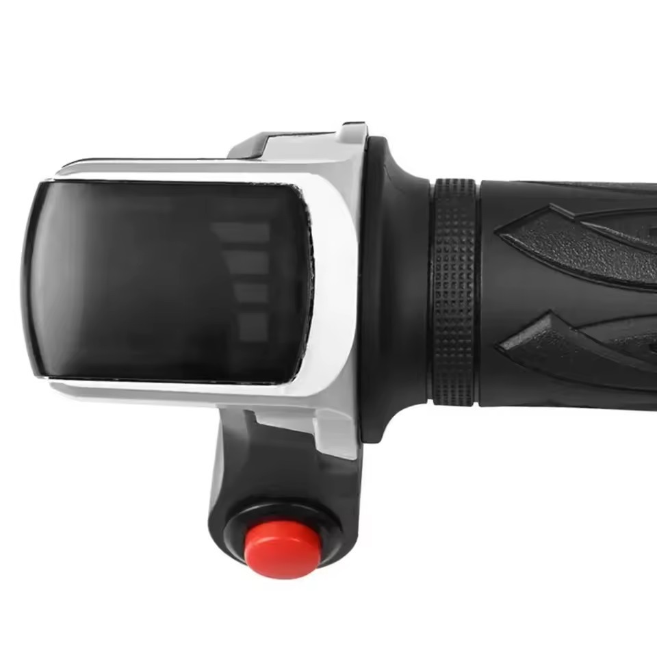 36V 48V 6 Pin Handlebar Grips Throttle E-Bike Electric Scooter with LED Display