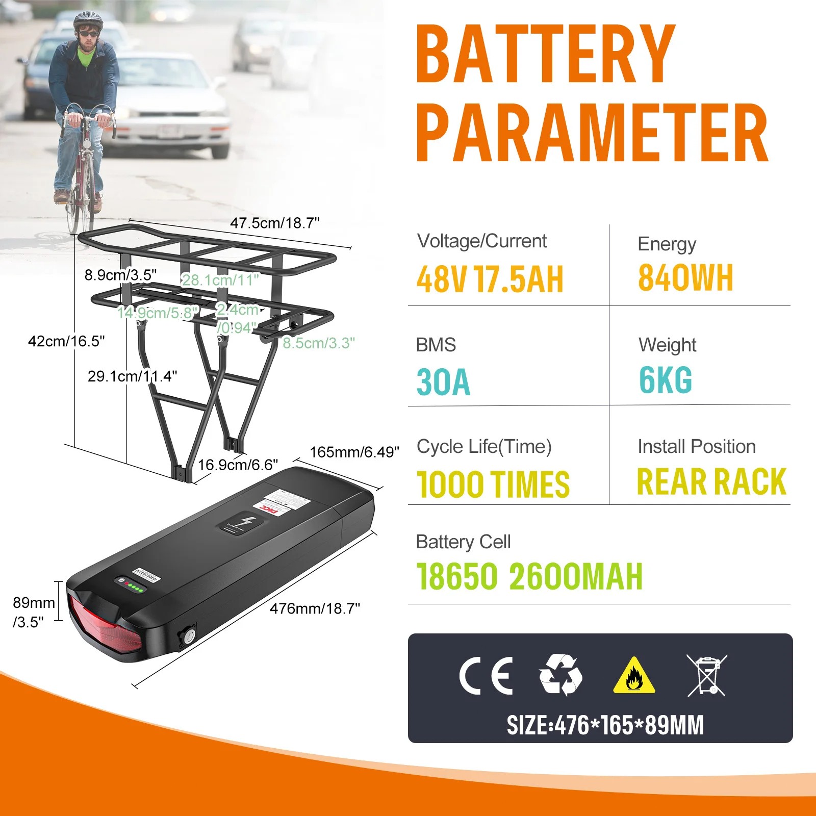 Bafang 48V750W Mid Drive Motor Electric Bicycle Conversion Kit BBS02 Ebike
