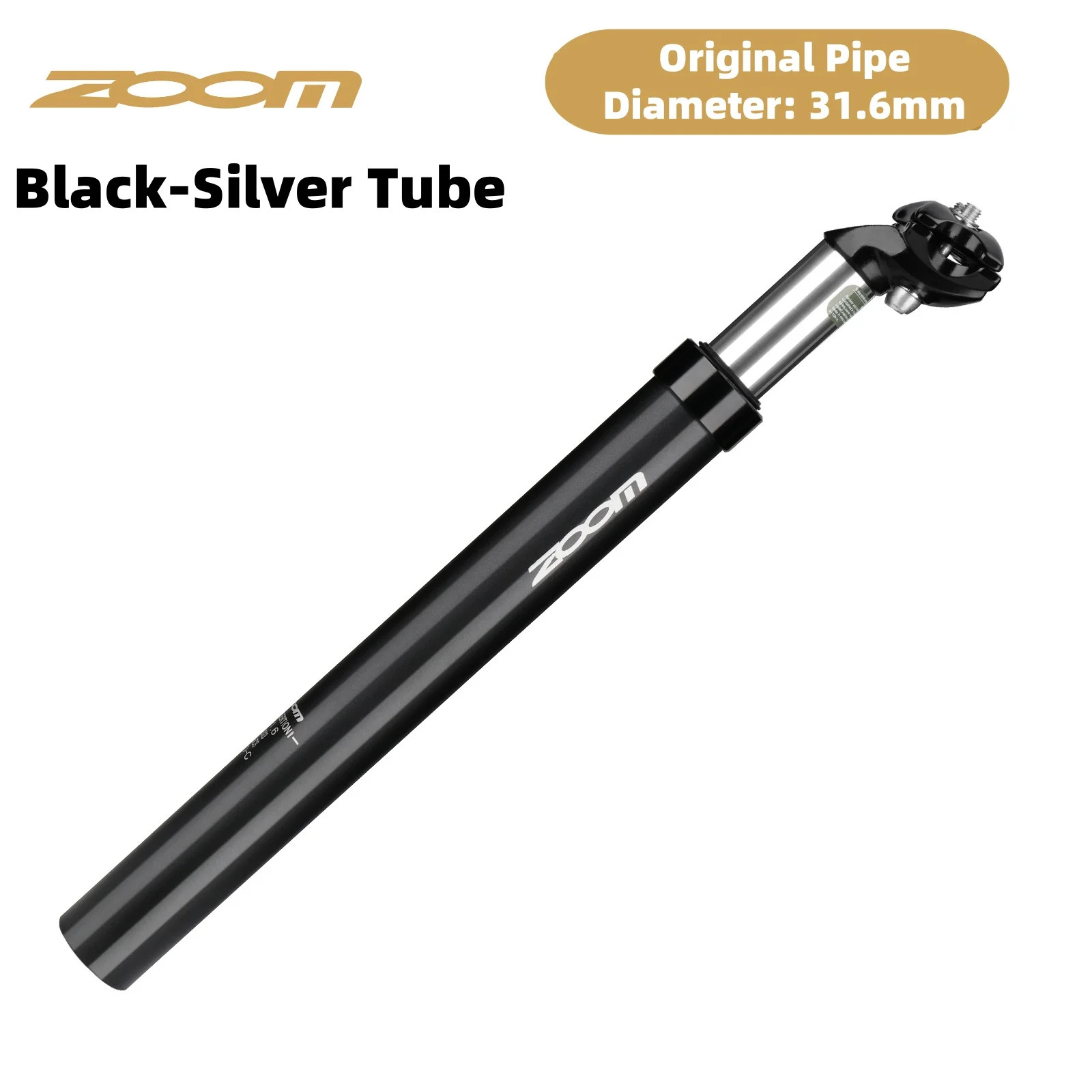 Suspension Seatpost 27.2-33.9mm MTB Road Folding Bicycle Seat Tube 350 Length