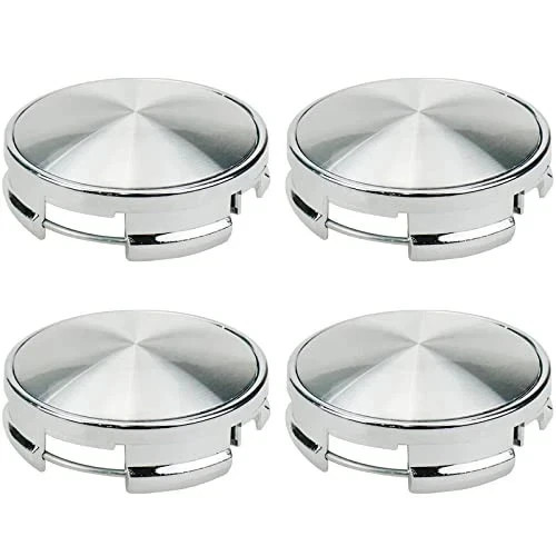 Wheel Center Caps,62mm Rim Hub Center Covers Outer 62MM,Inner 63MM Silver