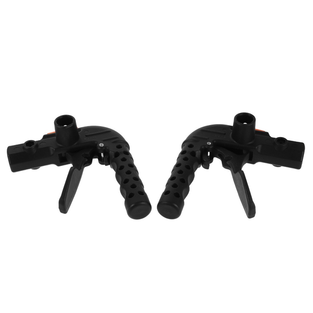 1 Pair Wheelchair Brake Handles Replacement Durable Plastic Metal Rubber