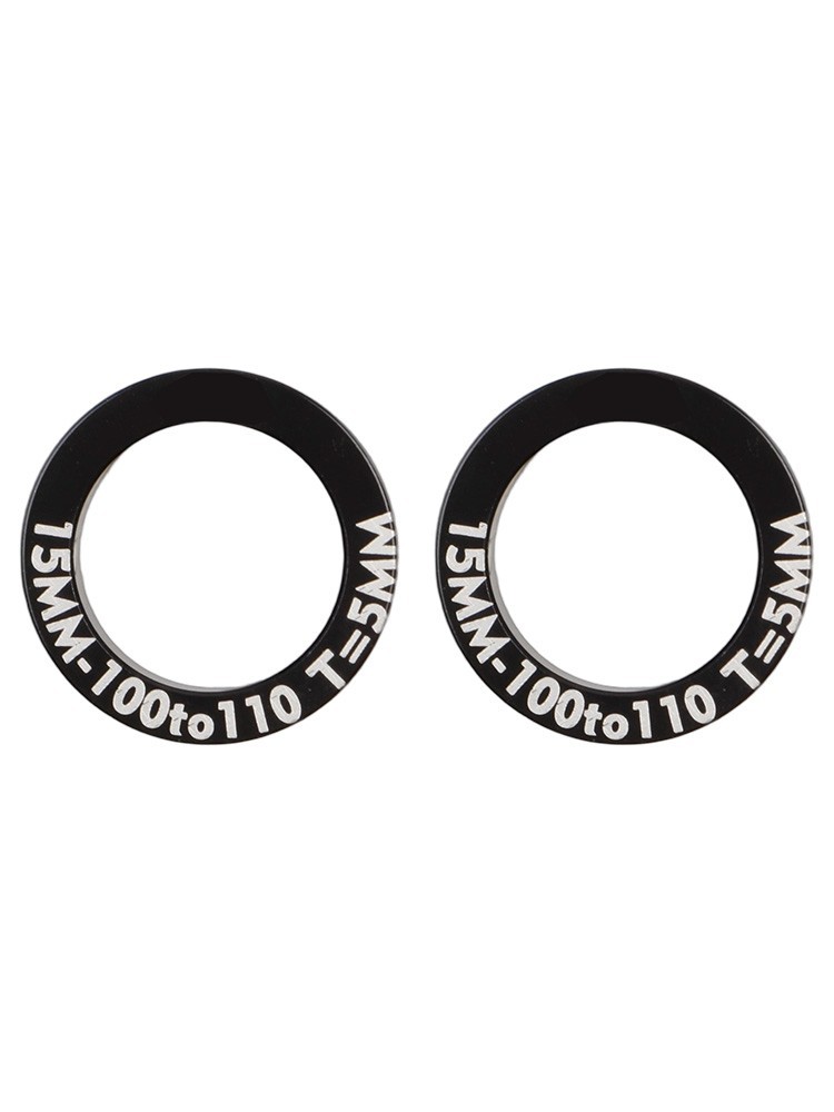 1 Pair Aluminum Bicycle Hub Conversion Spacers Boost Hub Gaskets Kit Black/Red