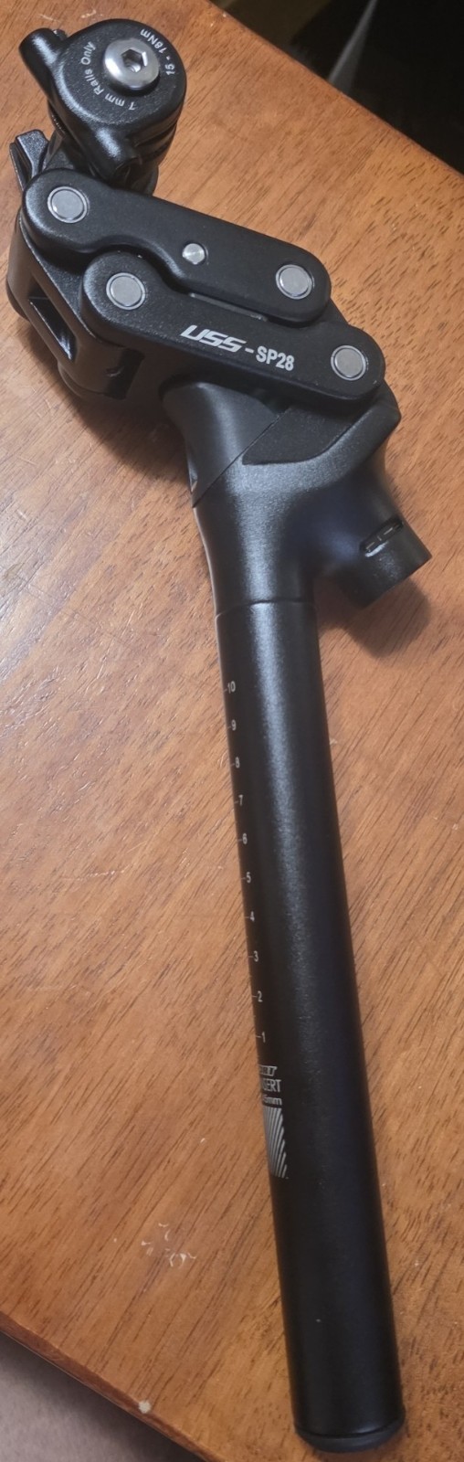 Safort Suspension Seatpost – 27.2-33.9mm for Mountain & Road Bikes