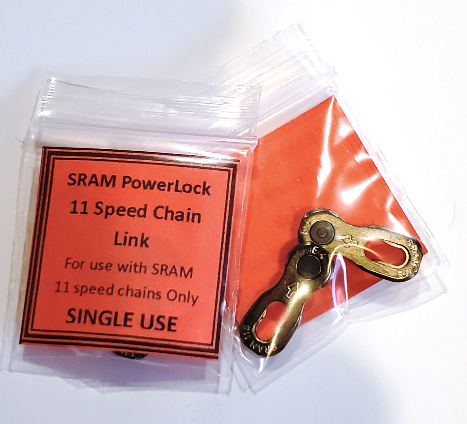 NEW SRAM PowerLock Bike Chain Connector Quick Links 10 or 11 Speed Your Choice