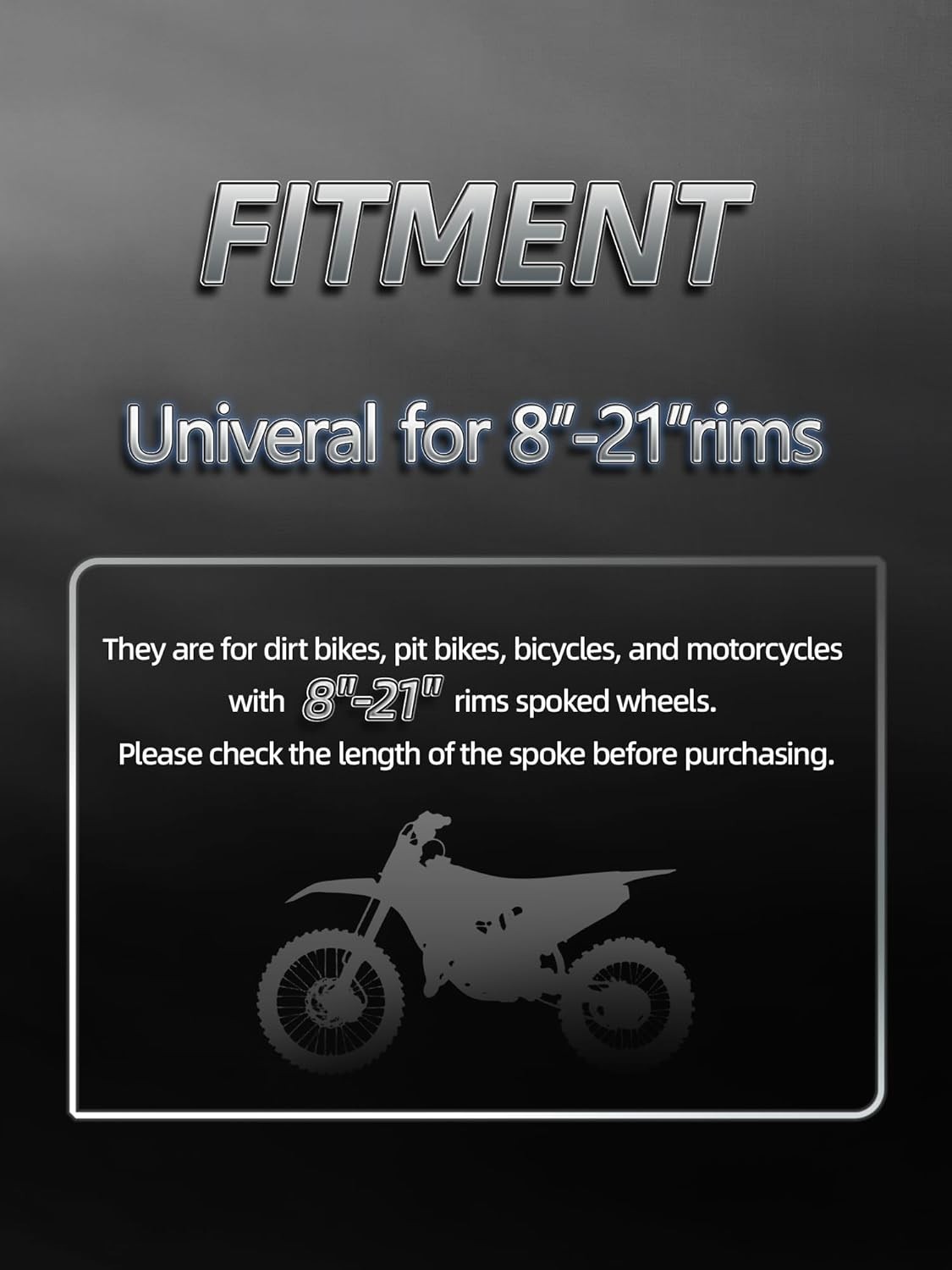 Protective 72Pcs Spoke Wraps – Custom Styles for 8″-21″ E-Bike and Dirt Bikes