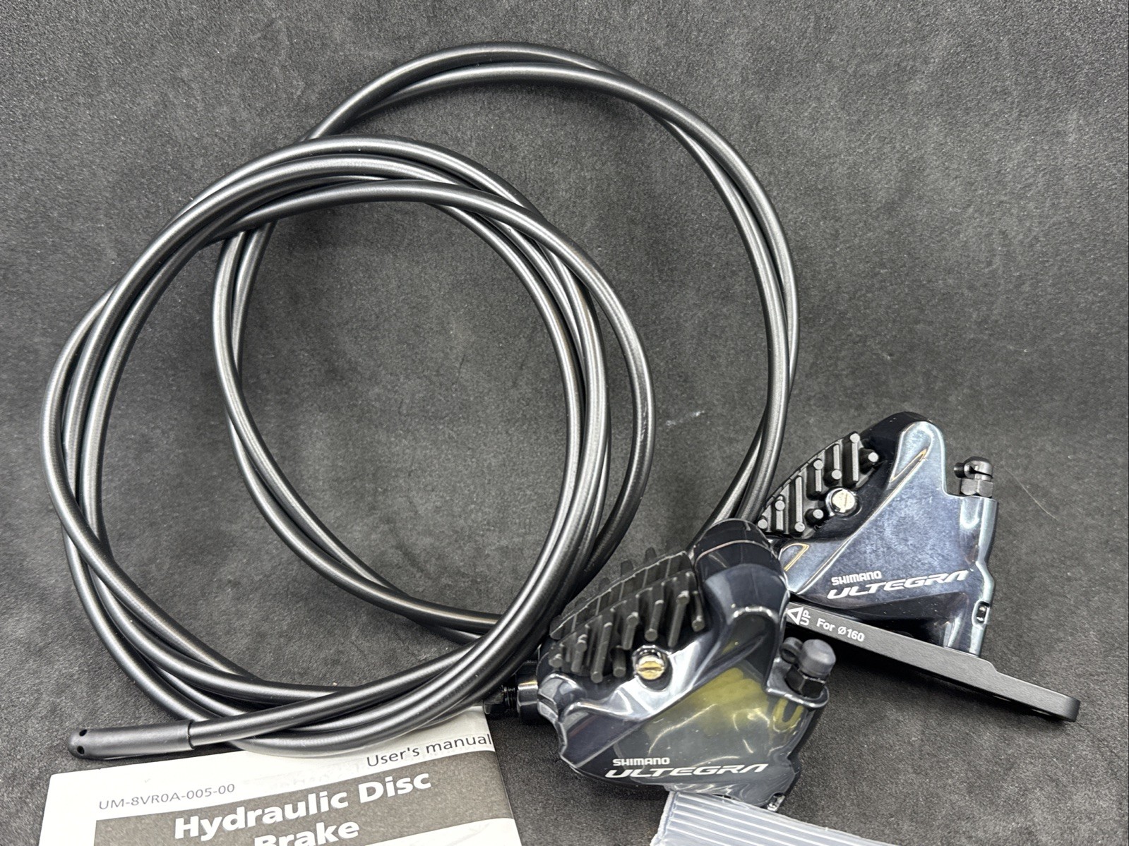 Shimano ULTEGRA BR-R8070 Hydraulic Flat-Mount Disc Brake Set Front & Rear Hoses