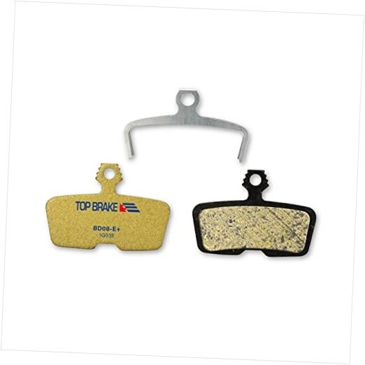 Disc Bike Brake Pads Compatible with SRAM Code R RE RSC, Gold (eMTB) – 1 Pair