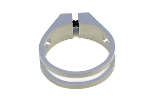 OMNI Racer WORLDS LIGHTEST Alloy Seatpost Clamp JUST 10grams!!! 31.8-32mm SILVER