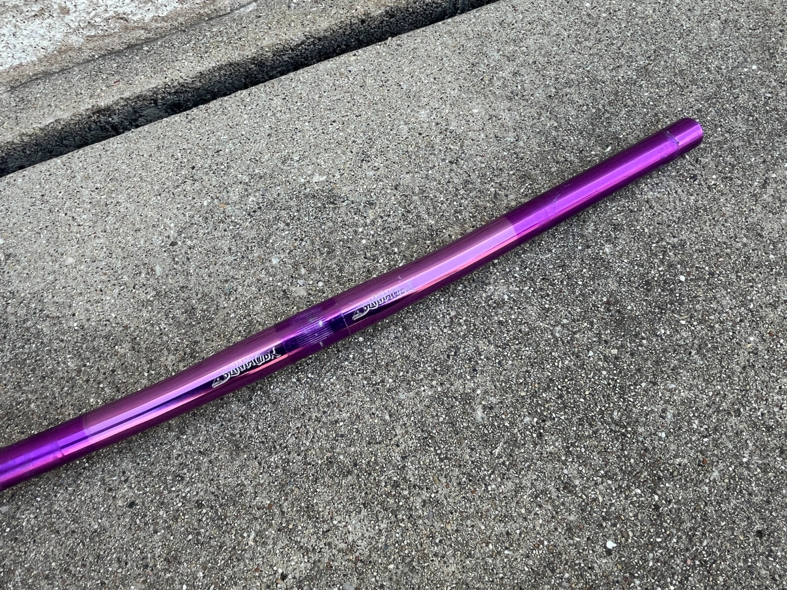 Vintage Barracuda Handlebar 25.4 Mountain Flat Bar 90s 560 mm CUDA Purple