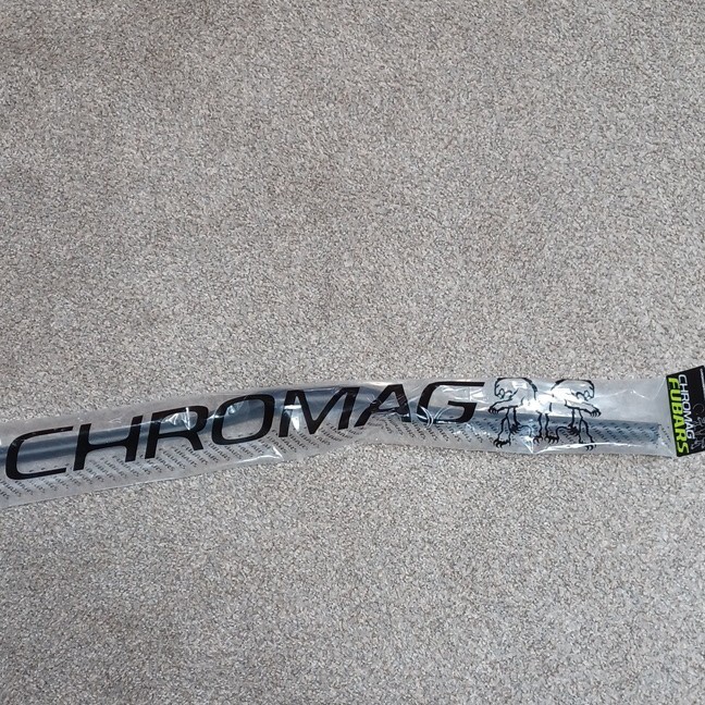 Chromag Fubars OSX Aluminum Mountain Bike Handlebar Black/Grey 110-004-40