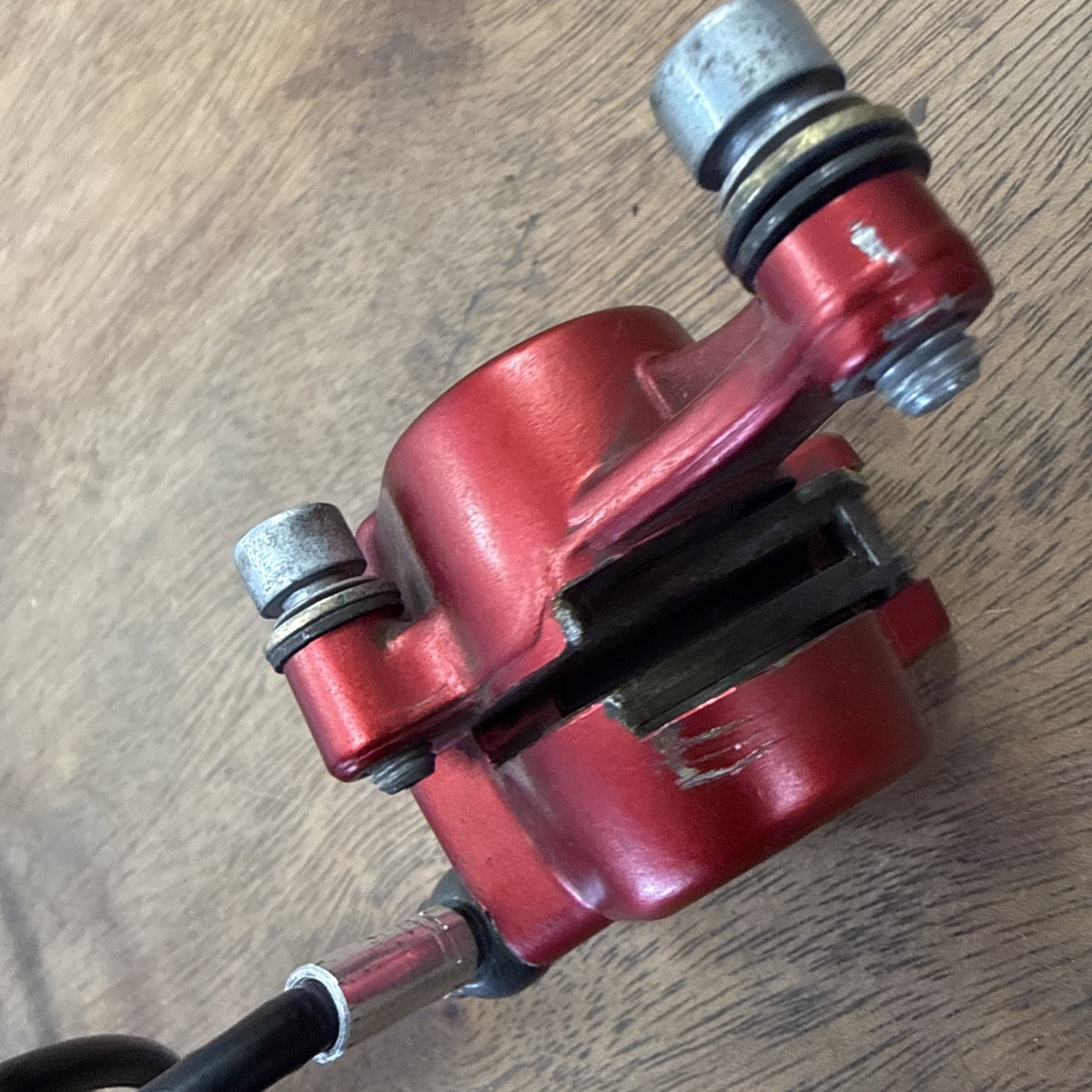 Magura Marta Hydraulic Disc Brakes Calipers Levers Red