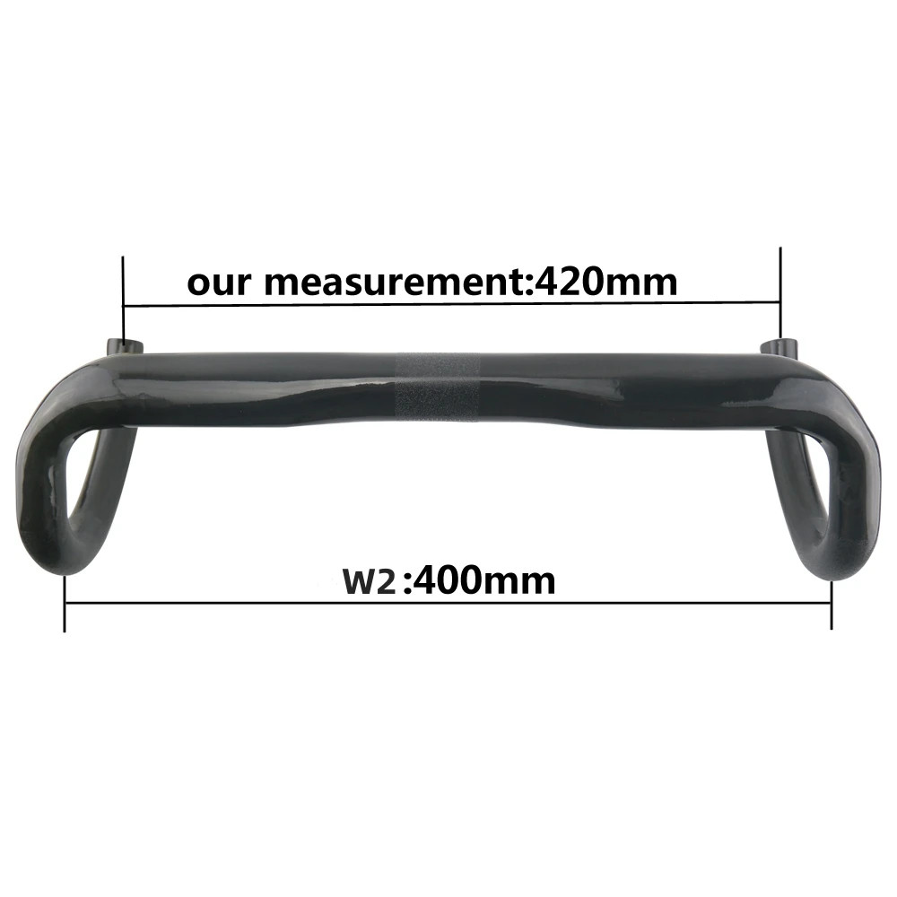 Carbon Road Bike Handlebars 380/400/420/440mm 31.8mm UD Matte/Glossy Drop Bars