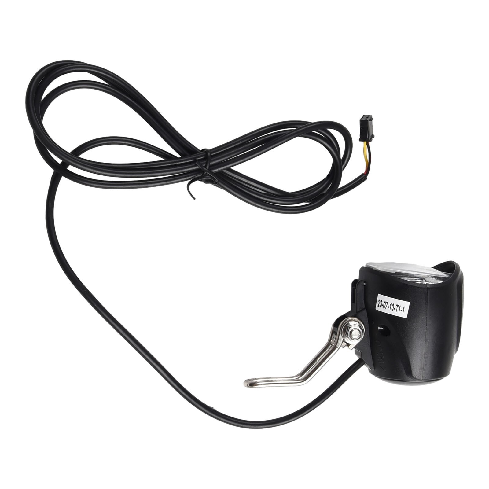 Led Light Headlight 6-80V Front Light Black Accessory For Electric Bicycle