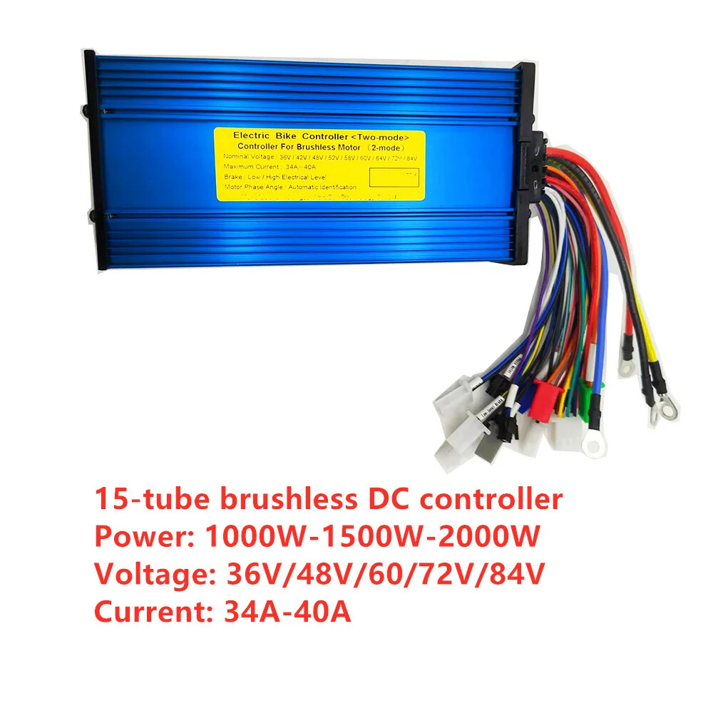 36V 48V 60V 72V 1000W 2000W Universal Electric Bike Scooter Brushless Controller