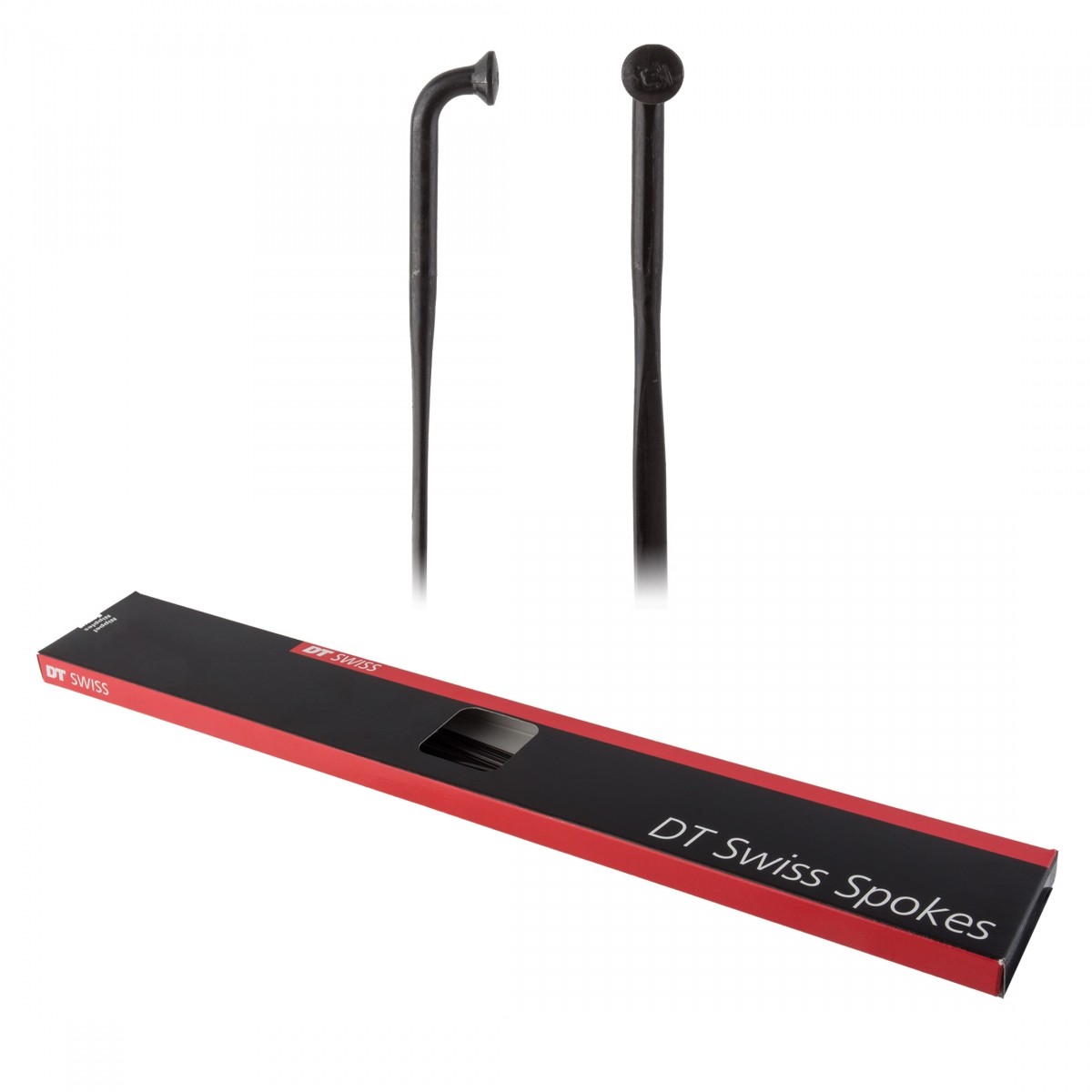 Dt Swiss Aerolite Spokes J-Bend 2.0/2.3x.9/2.0 282mm Black