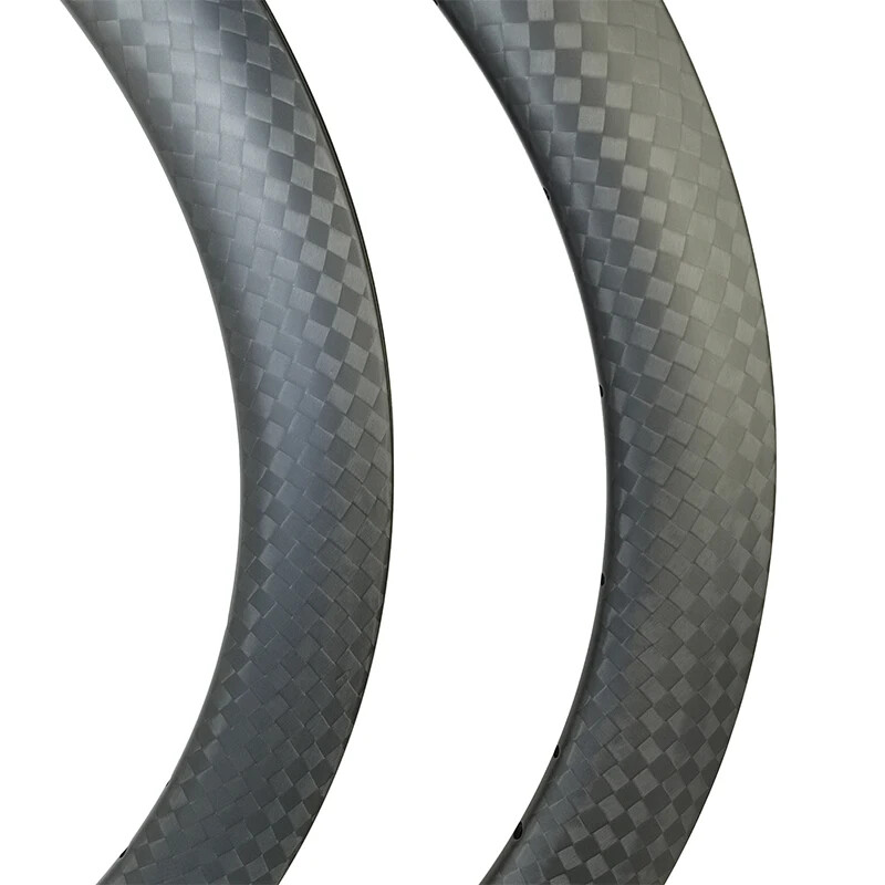 700c 55*25mm Carbon Rims Tubeless Clincher 20H 24H 28H 32H Road Bike Wheelset
