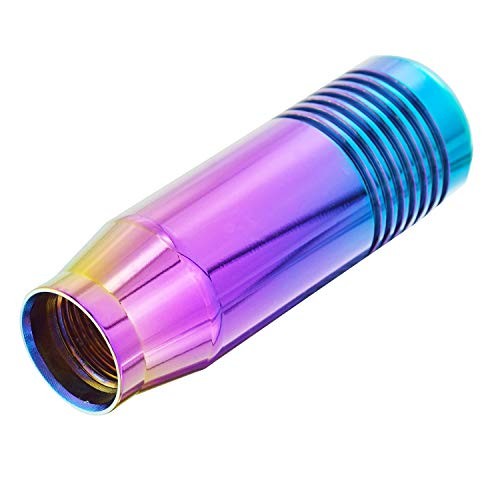 3″ Aluminum Alloy Short Shifter Knob, Metal Gear Lever Stick Shift Multicolour