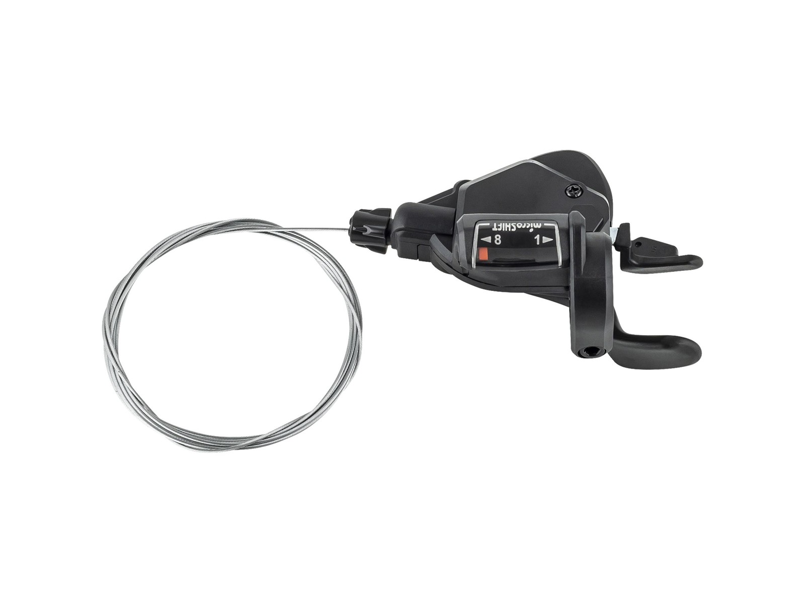 microSHIFT TS39 8-Speed Trigger Shifter Rear 8 Black