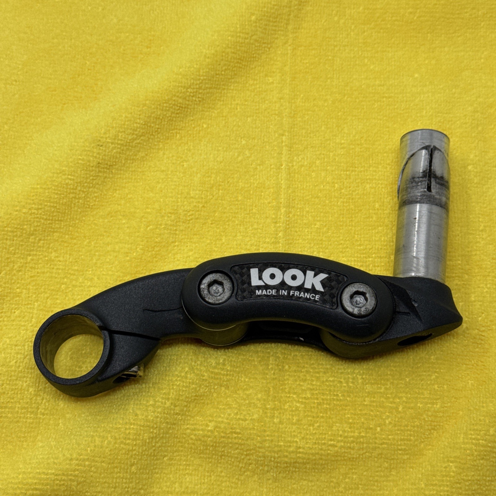 Look Ergostem Adjustable Length/Rise Bicycle Bike Stem w/ Quill Adapter, France