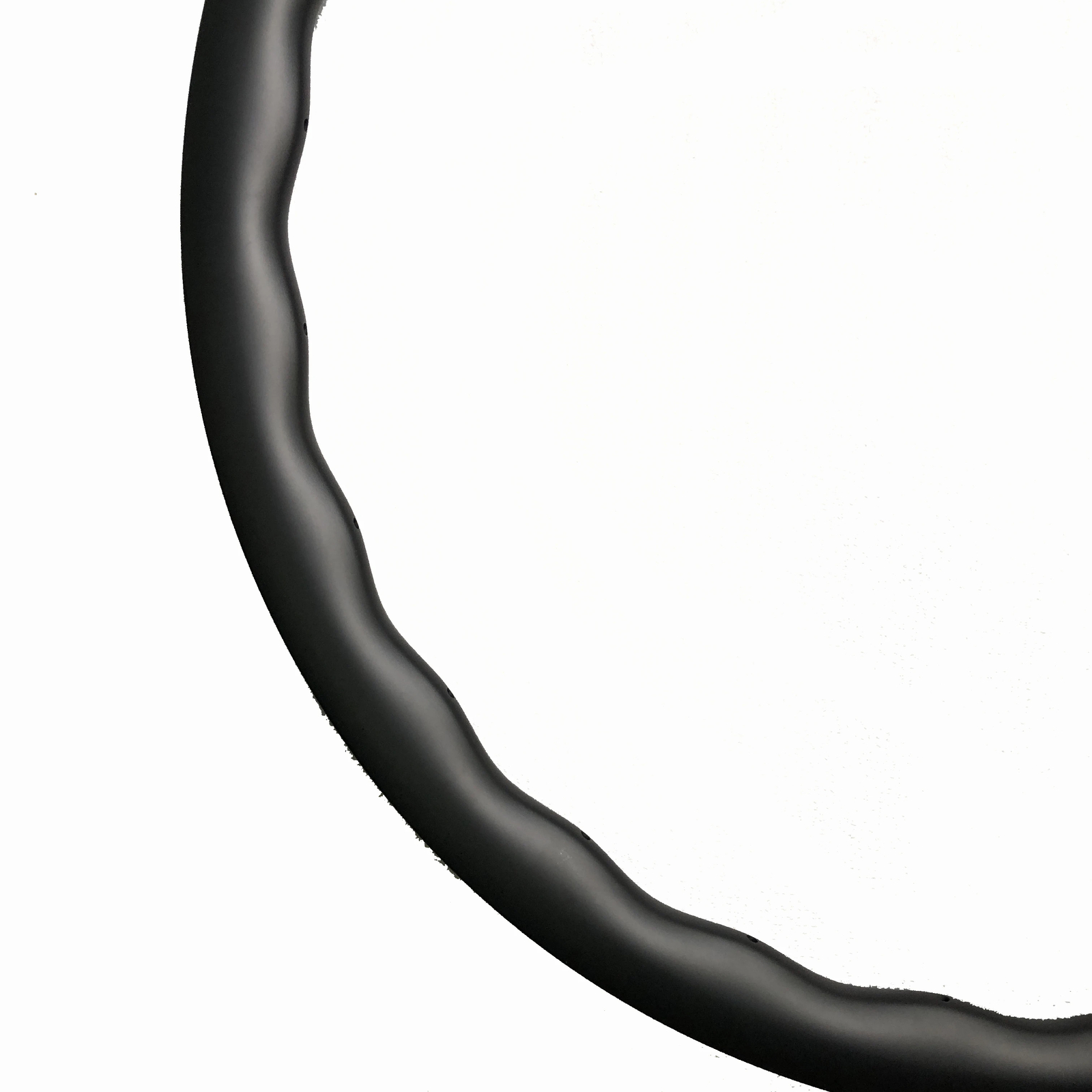 40mm*28mm Width Carbon Bike Wheel Rim Wave Shape Disc Brake Asymmetry 700C/29er