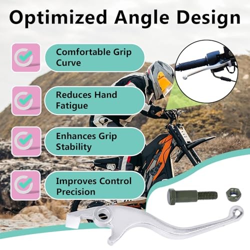 Left and Right Lever Handbrake Compaitble with Tuttio Soleil01 E-Bike, 1 Pair