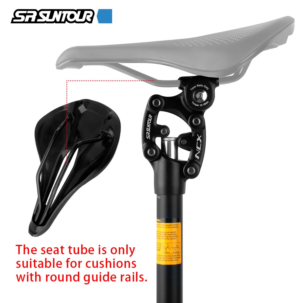 SR SUNTOUR SP12 NCX Suspension Seatpost 27.2/28.6/30.9/31.6/33.9 400mm MTB Shock