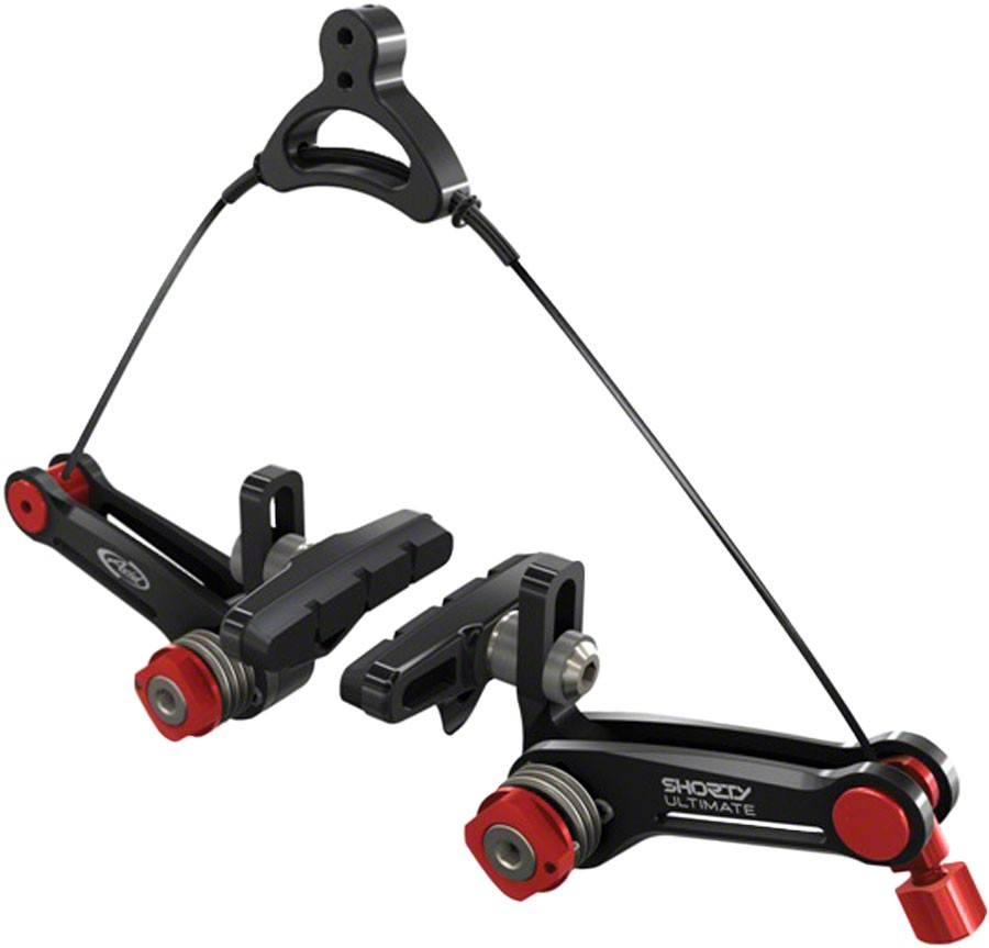 Avid Shorty Ultimate Aluminum Cantilever Brake Set Lightweight, Mud Clearance,
