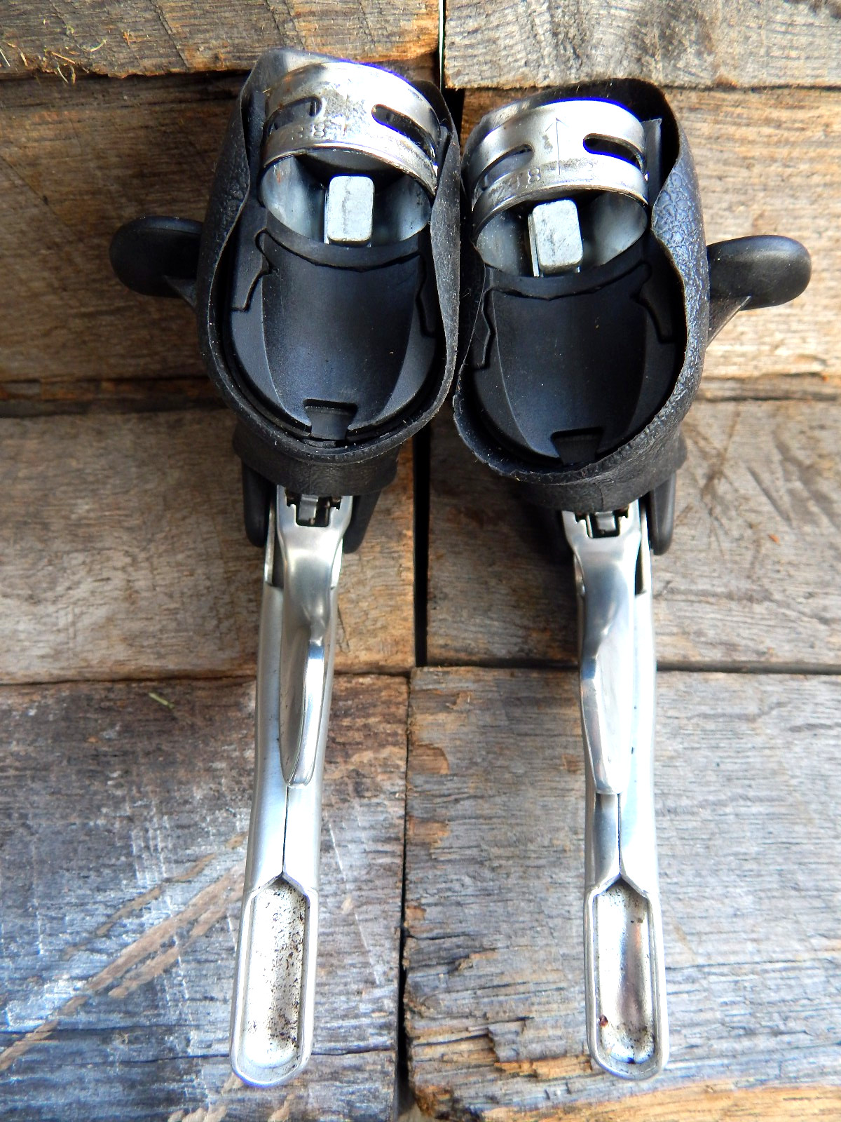 Campagnolo Veloce 2/3 x 9 Spd Road Bike Shifters Brake Levers PAIR F+R Ergopower