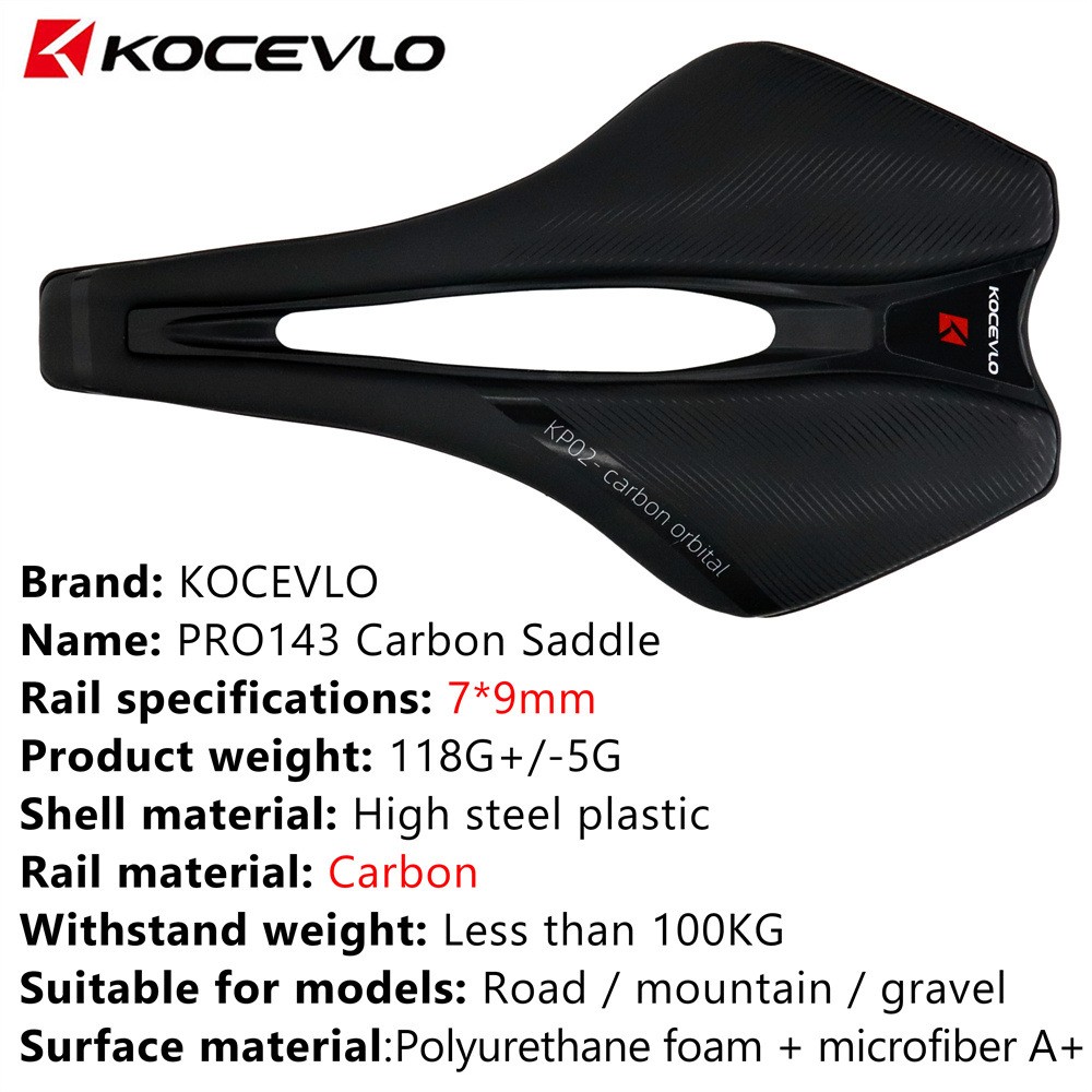cycling ultralight MTB saddle road gravel bike bicycle carbon fiber rail saddle
