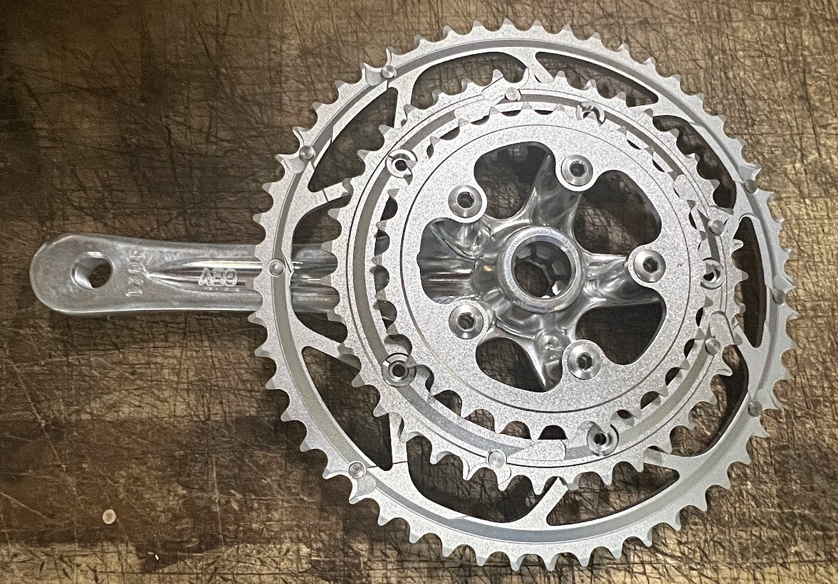SANTANA Tandem Crankset 175mm 170mm Triple Octalink Bike – BRAND NEW – Complete