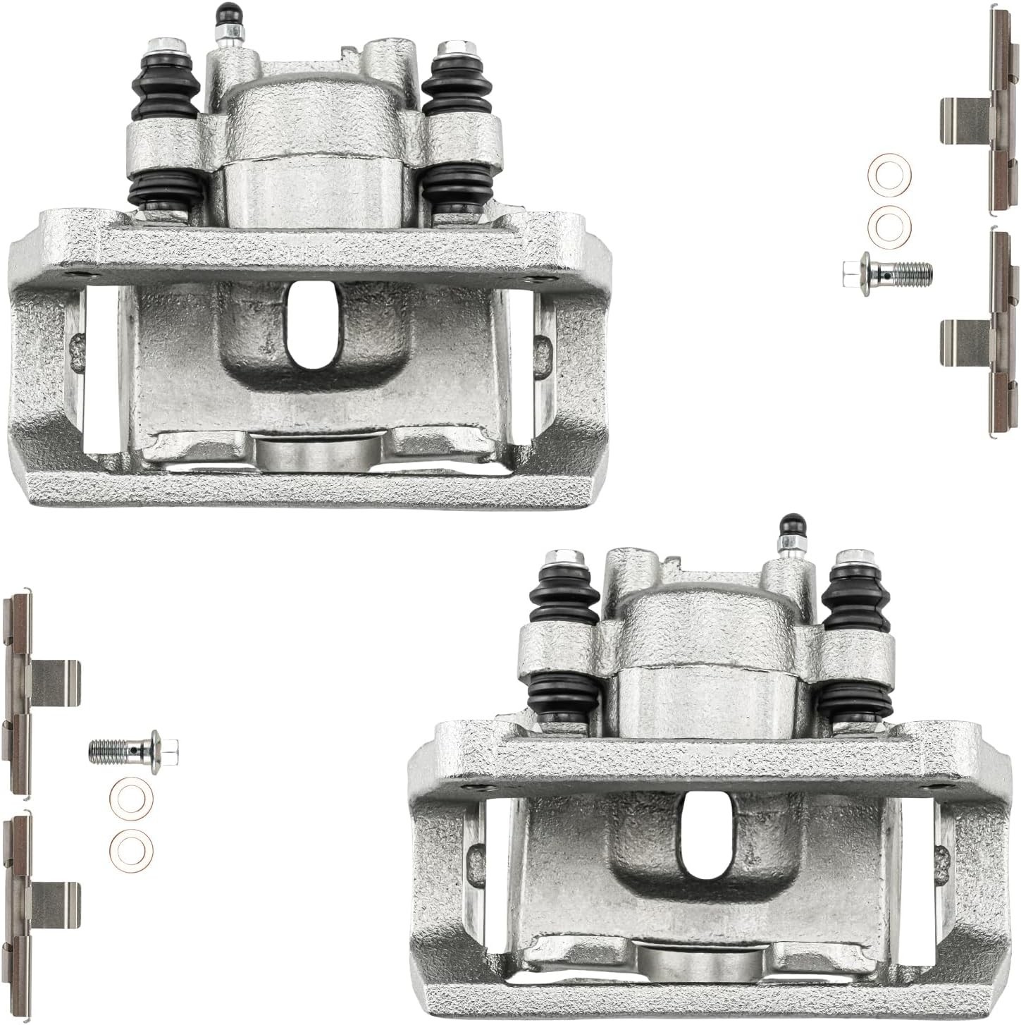 Brake Caliper Compatible with Ram 1500 2011-2018, Dodge 18B4836+18B4837 Rear